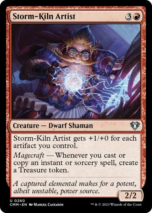Storm-Kiln Artist [Commander Masters] - MTG Single