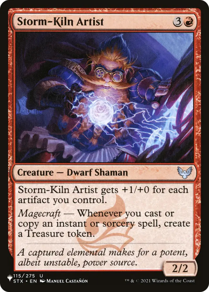 Storm-Kiln Artist [The List] - MTG Single
