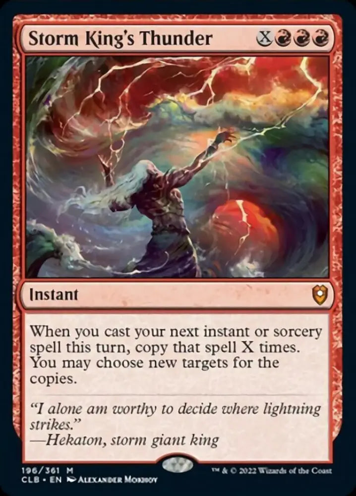 Storm King’s Thunder [Commander Legends: Battle for Baldur’s Gate] - MTG Single