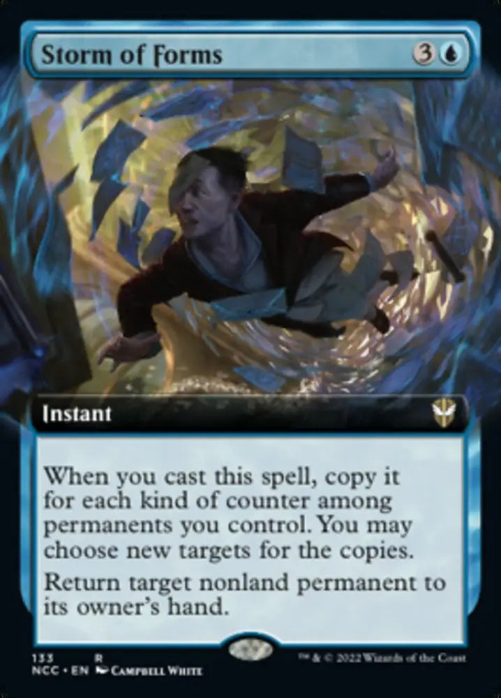 Storm of Forms (Extended Art) [Streets of New Capenna Commander] - MTG Single