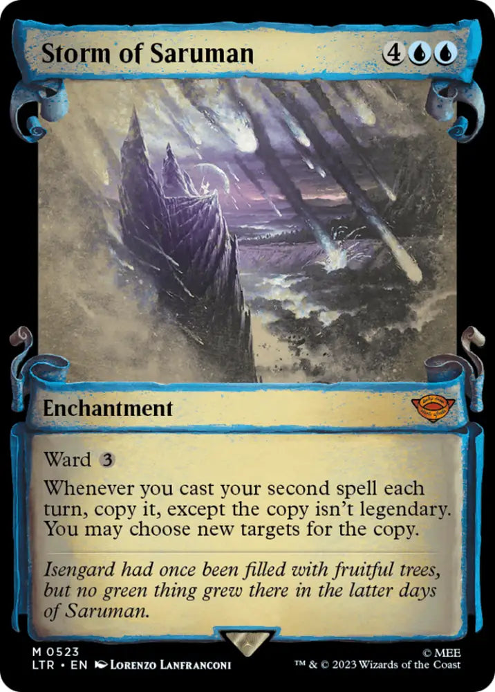 Storm of Saruman [The Lord of the Rings: Tales of Middle-Earth Showcase Scrolls] - MTG Single