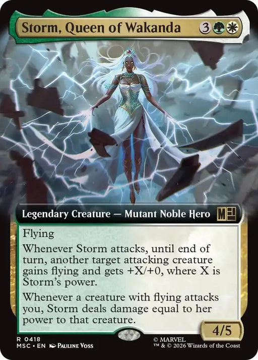 Storm, Queen of Wakanda (Extended Art) (418) [Marvel Super Heroes Commander]