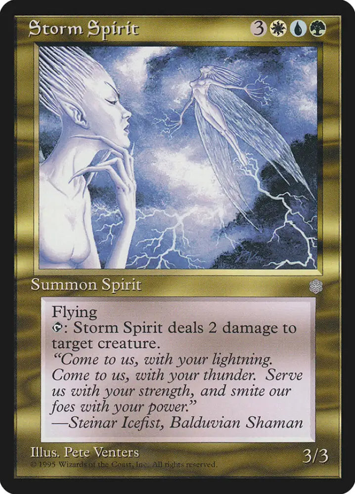 Storm Spirit [Ice Age] - MTG Single
