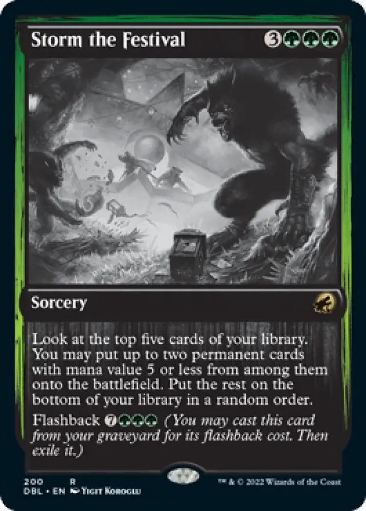 Storm the Festival [Innistrad: Double Feature] - MTG Single