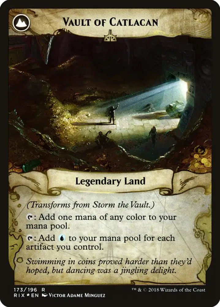 Storm the Vault (173) [Prerelease Cards] Reverse