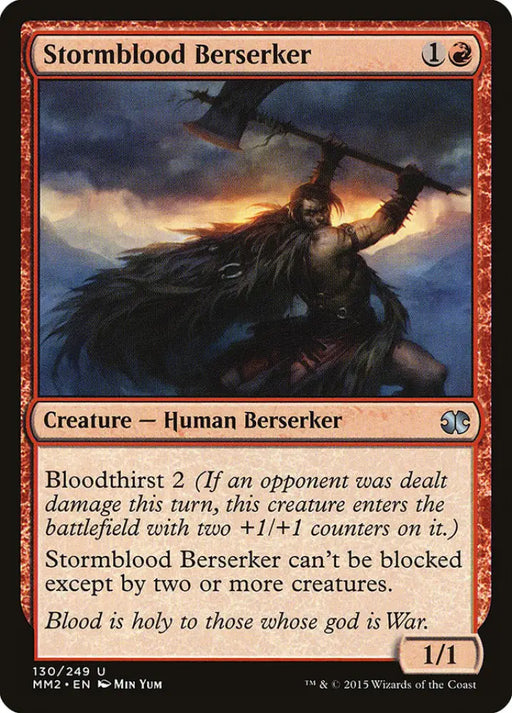 Stormblood Berserker [Modern Masters 2015] - MTG Single