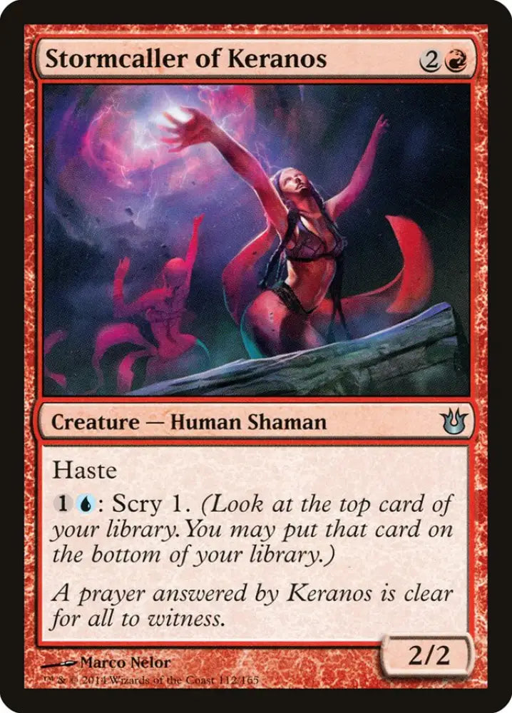Stormcaller of Keranos [Born of the Gods] - MTG Single
