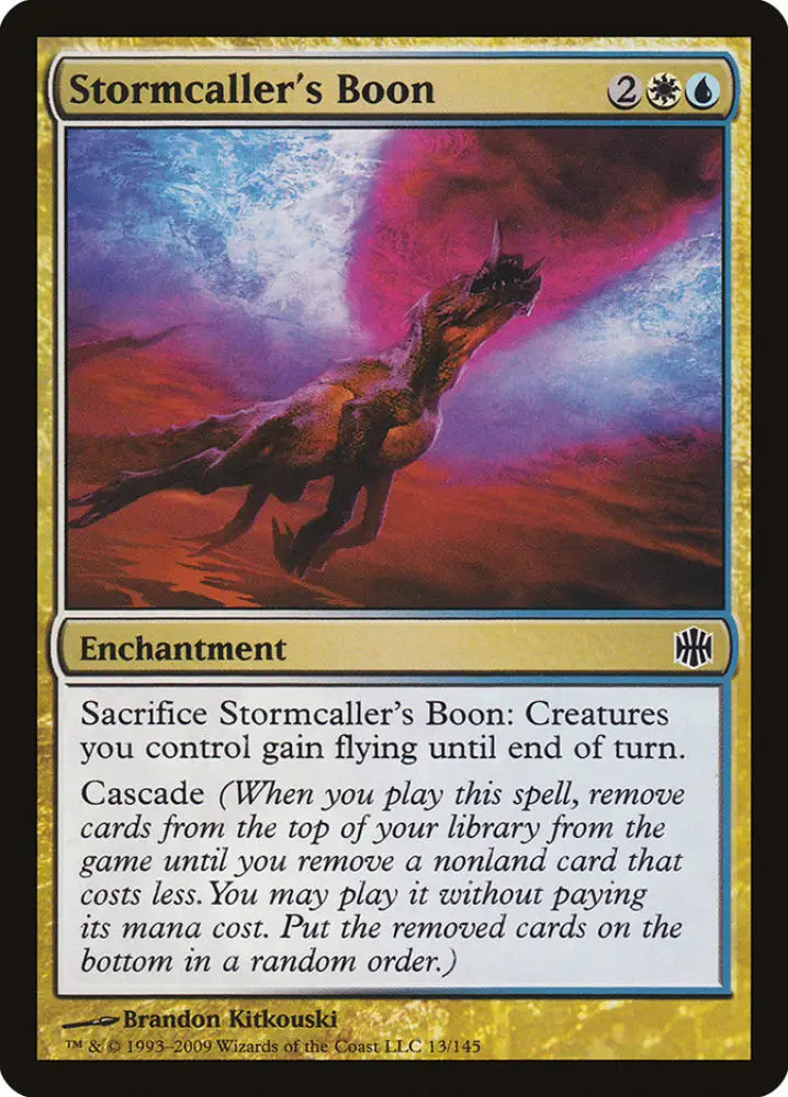 Stormcaller’s Boon [Alara Reborn] - MTG Single