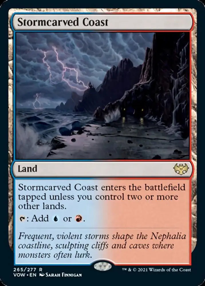 Stormcarved Coast [Innistrad: Crimson Vow] - MTG Single