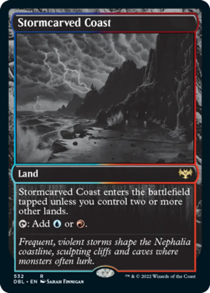 Stormcarved Coast [Innistrad: Double Feature] - MTG Single