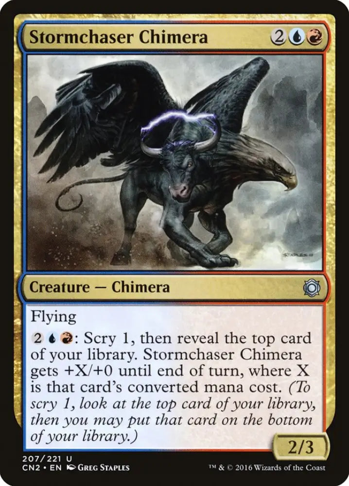 Stormchaser Chimera [Conspiracy: Take the Crown] - MTG Single