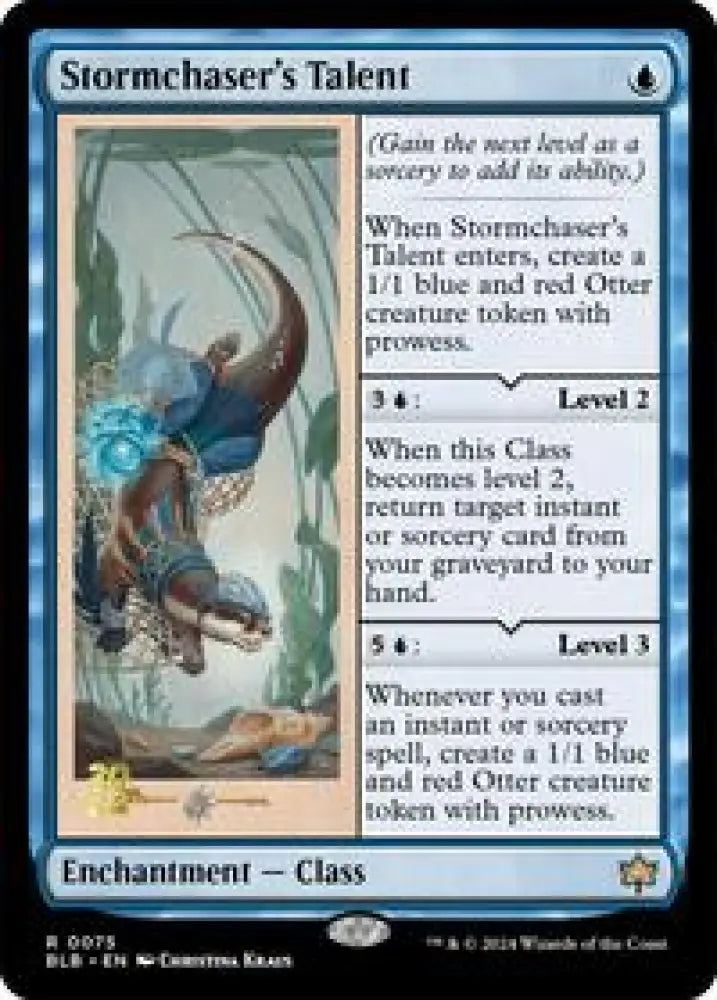 Stormchaser's Talent (75) [Prerelease Cards]