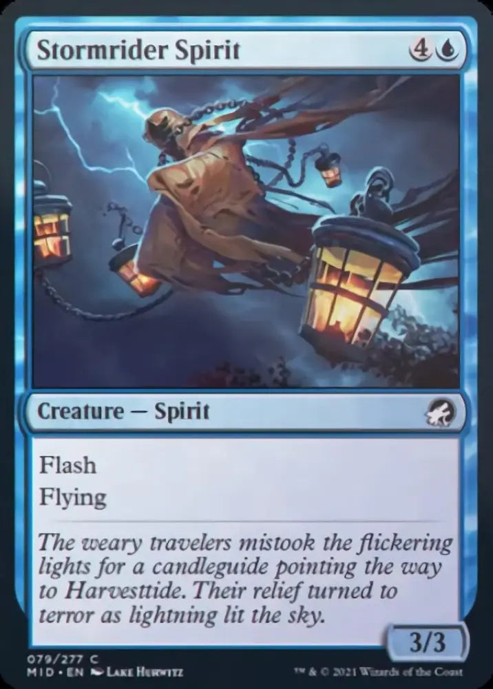 Stormrider Spirit [Innistrad: Midnight Hunt] - MTG Single