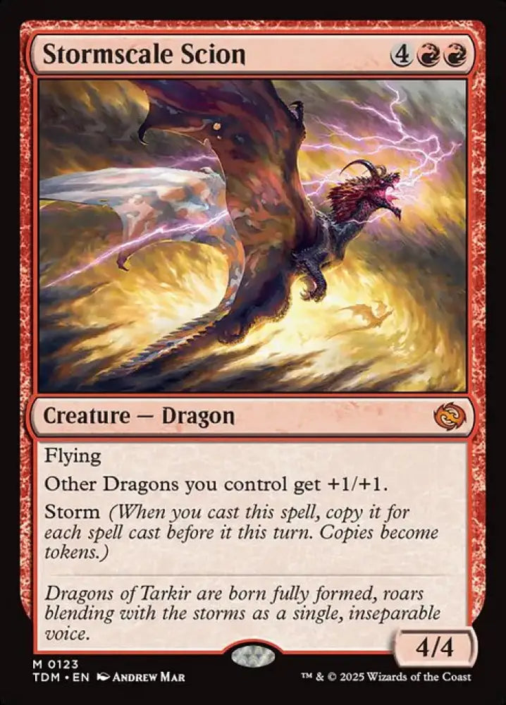 Stormscale Scion (123) [Tarkir: Dragonstorm]