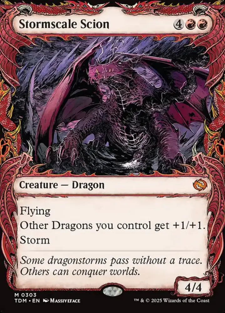 Stormscale Scion (303) [Tarkir: Dragonstorm]