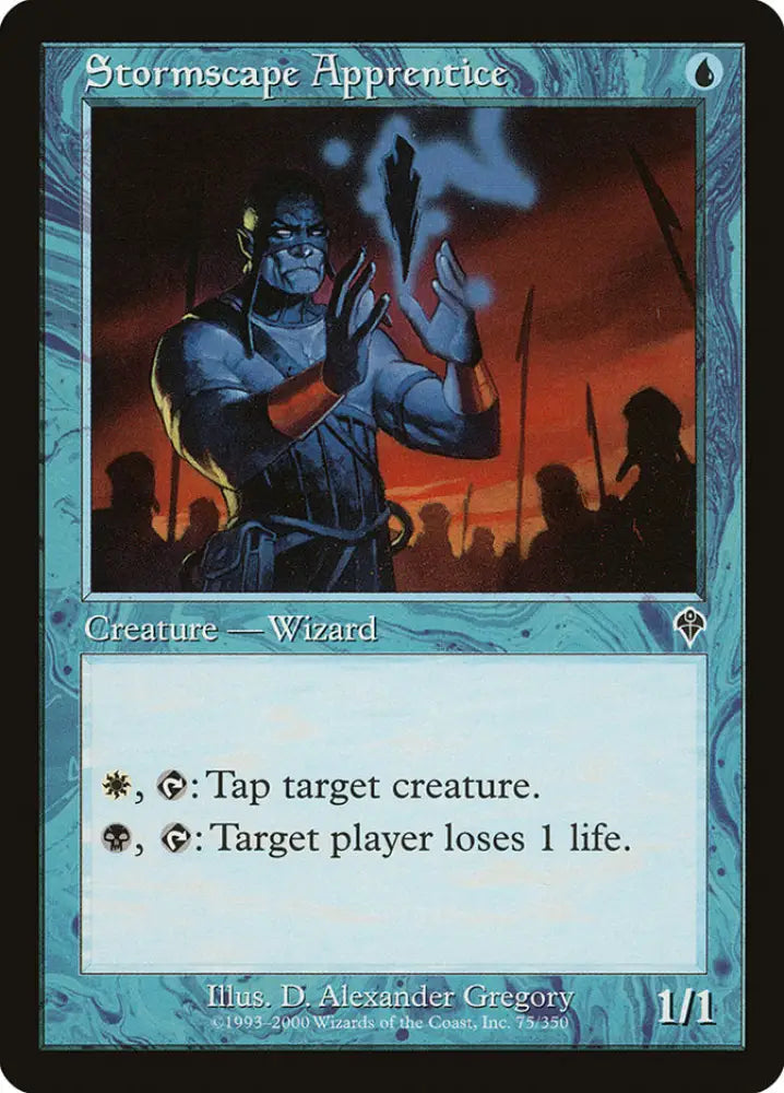 Stormscape Apprentice [Invasion] - MTG Single