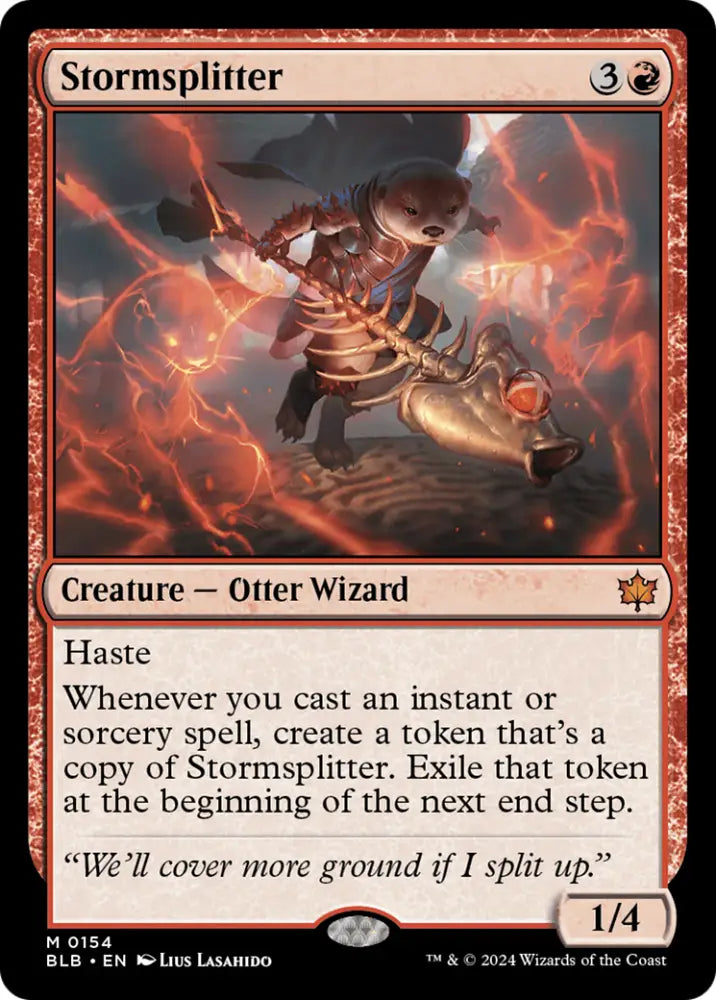 Stormsplitter [Bloomburrow] - MTG Single