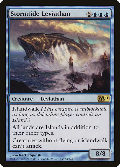 Stormtide Leviathan [Magic 2011] - MTG Single