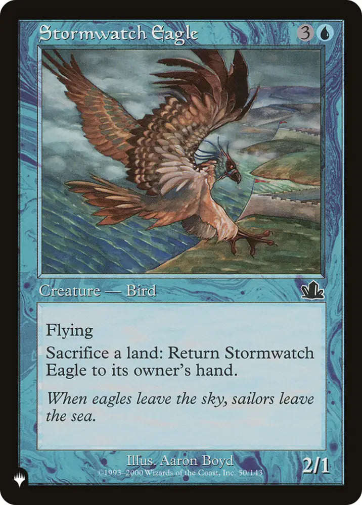 Stormwatch Eagle [The List] - MTG Single