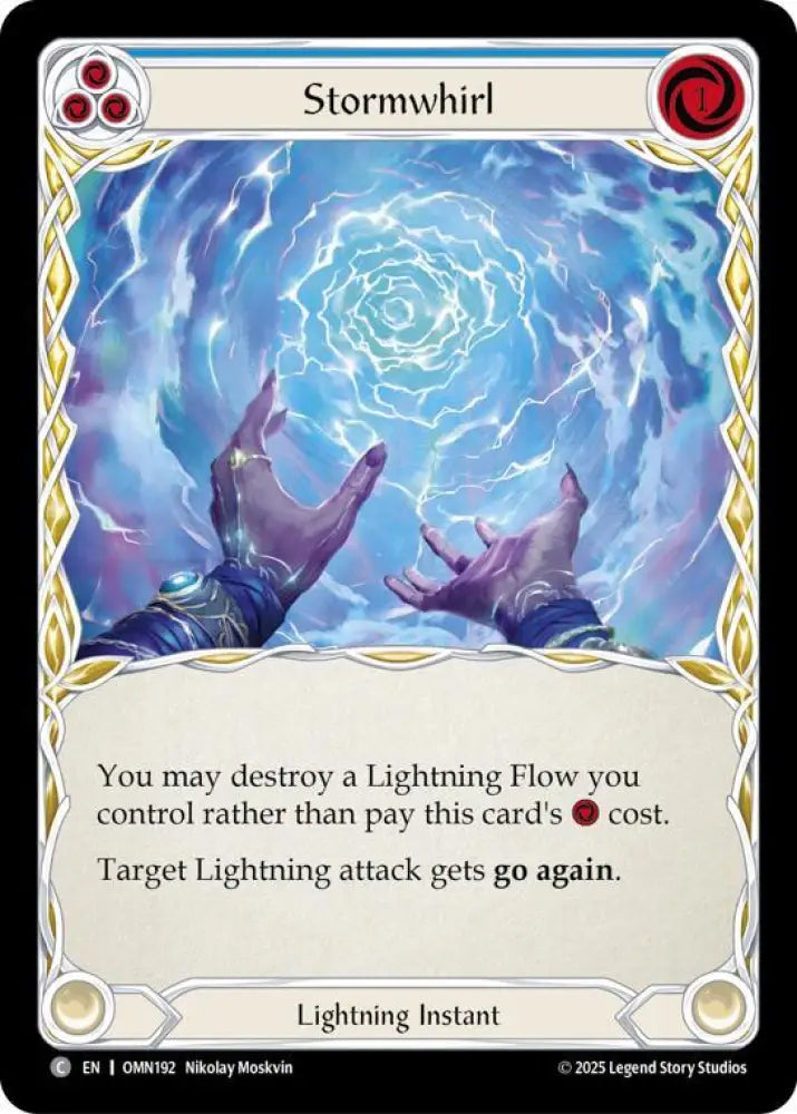 Stormwhirl (Blue) (OMN192) [Omens of the Third Age]