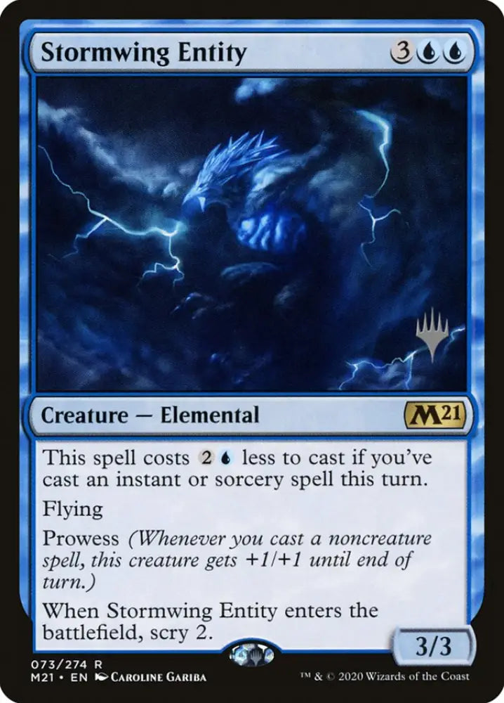 Stormwing Entity (Promo Pack) [Core Set 2021 Promos] - MTG Single