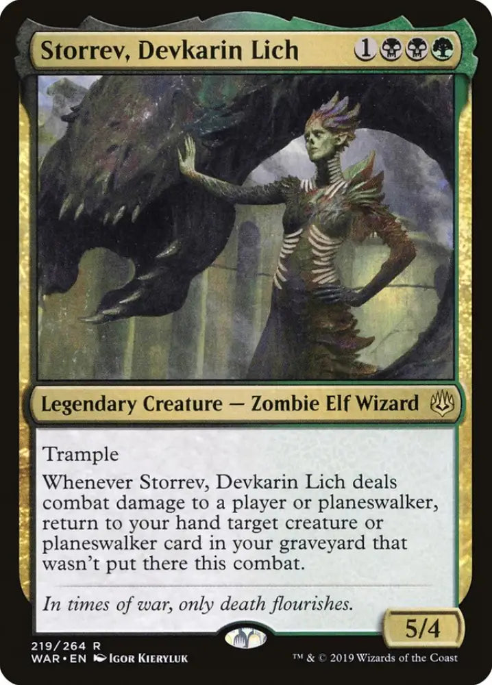 Storrev Devkarin Lich [War of the Spark] - MTG Single