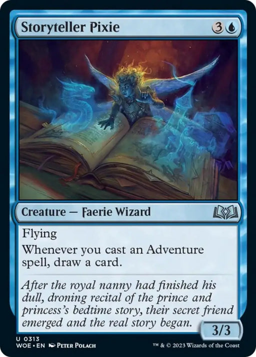 Storyteller Pixie [Wilds of Eldraine] - MTG Single