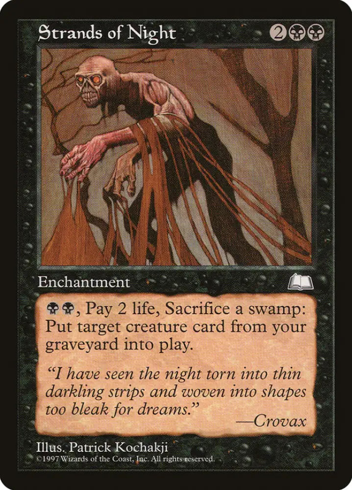 Strands of Night [Weatherlight] - MTG Single