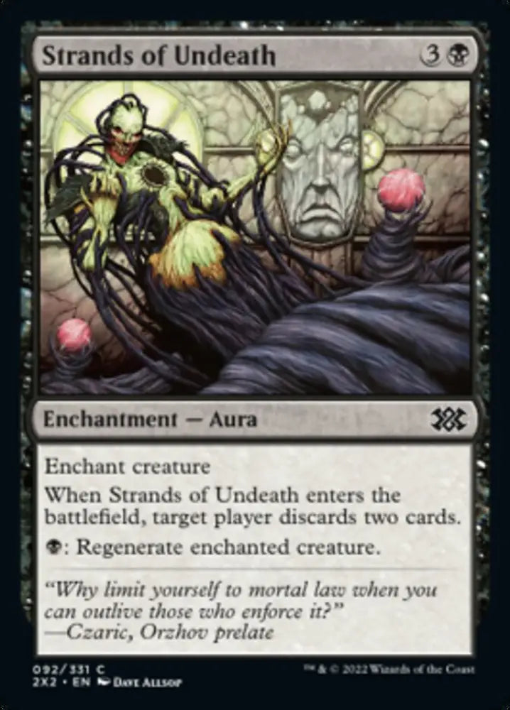 Strands of Undeath [Double Masters 2022] - MTG Single