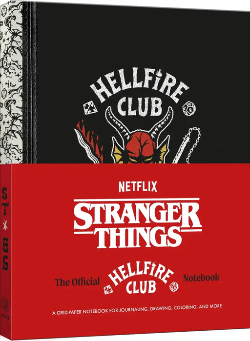 Stranger Things Official Hellfire Club Notebook - Role Playing Game