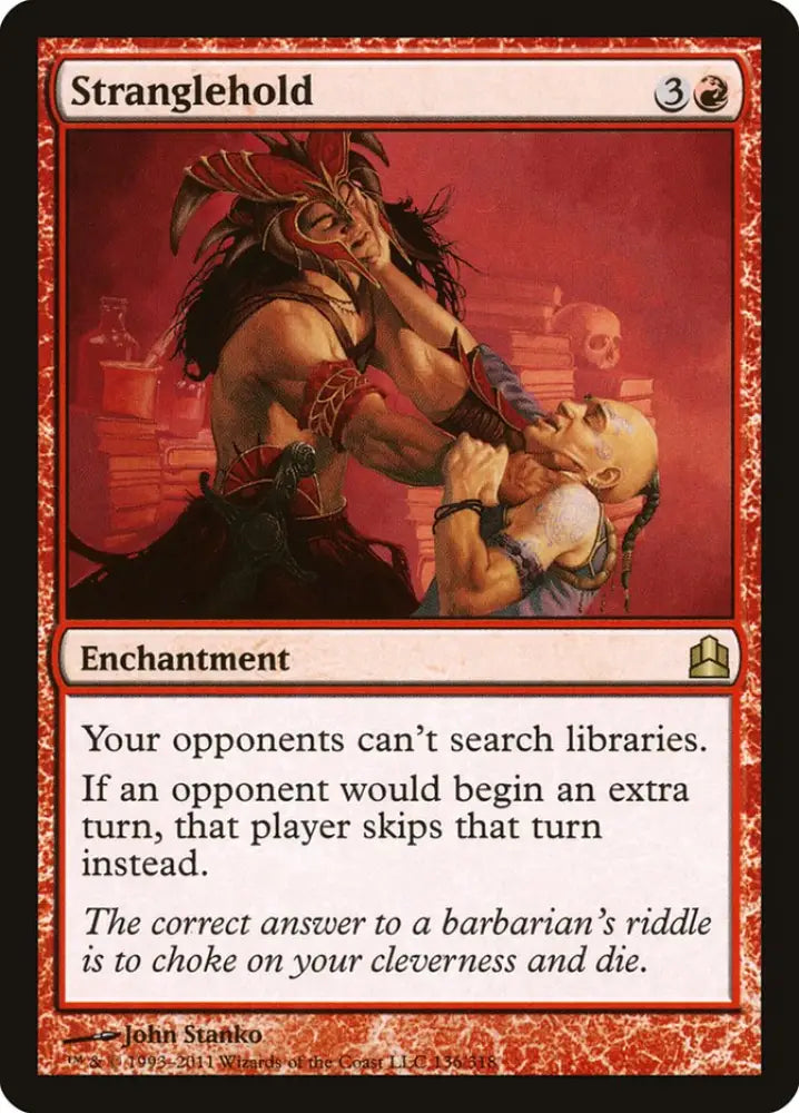 Stranglehold [Commander 2011] - MTG Single
