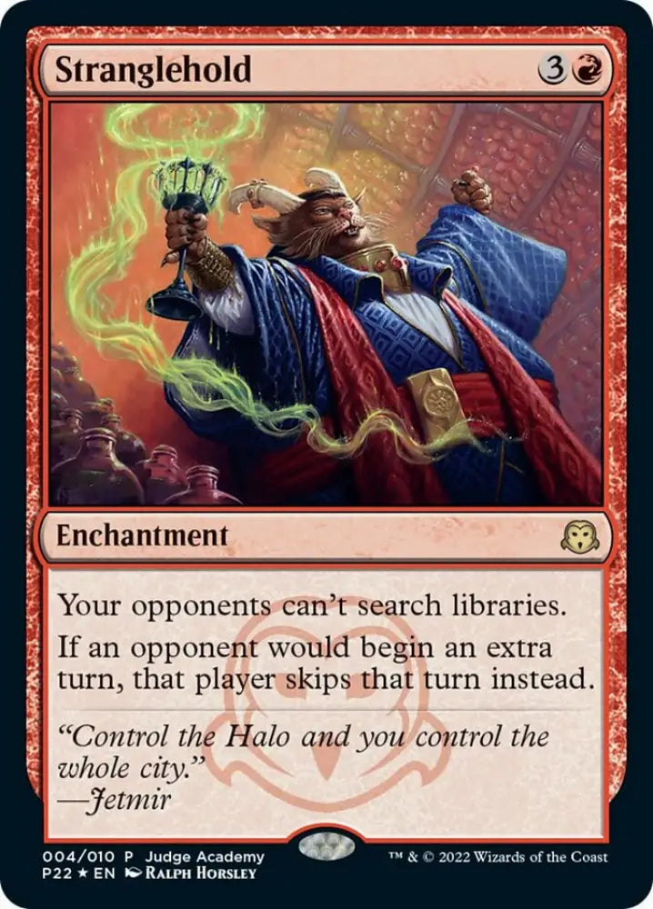 Stranglehold [Judge Gift Cards 2022] - MTG Single