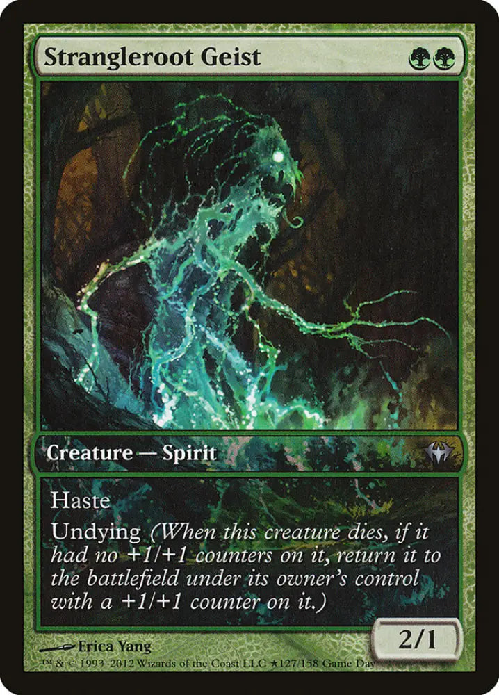 Strangleroot Geist (Game Day) [Dark Ascension Promos] - MTG Single