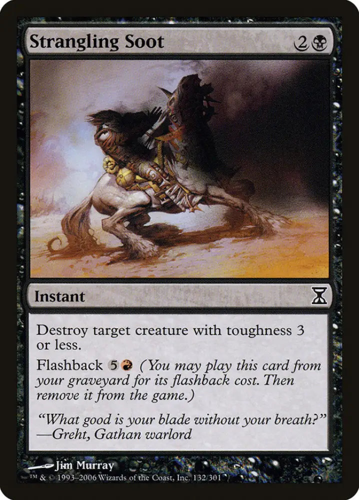 Strangling Soot [Time Spiral] - MTG Single