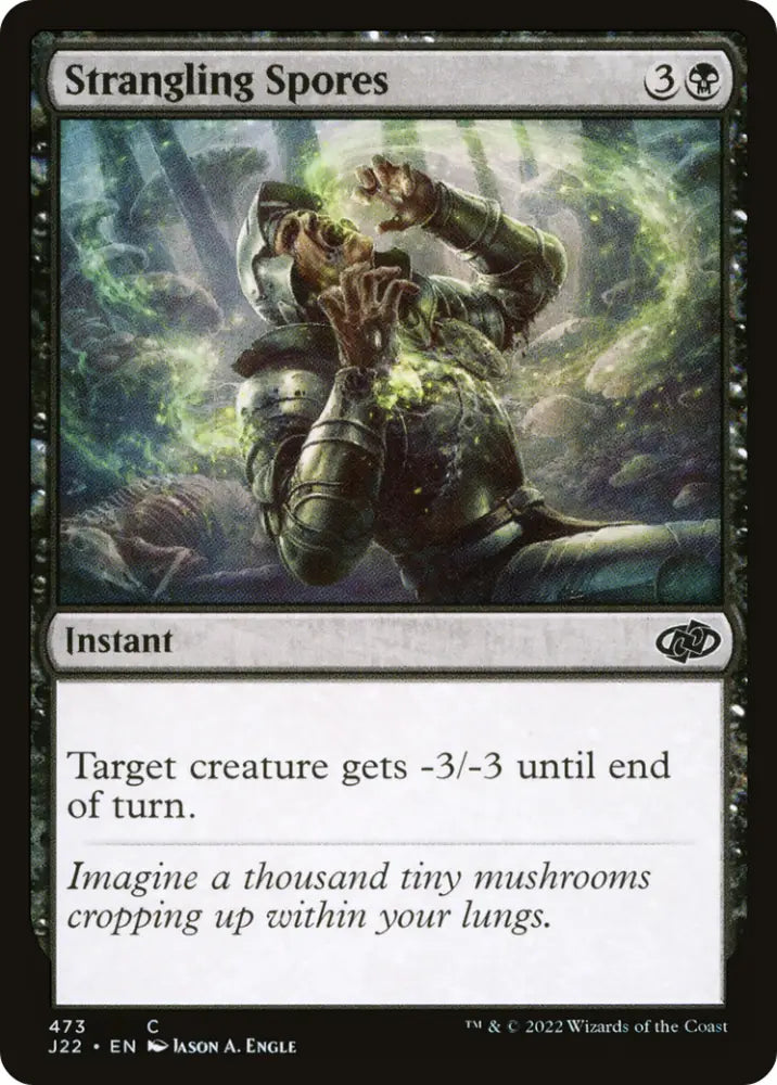 Strangling Spores [Jumpstart 2022] - MTG Single