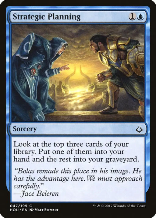 Strategic Planning [Hour of Devastation] - MTG Single