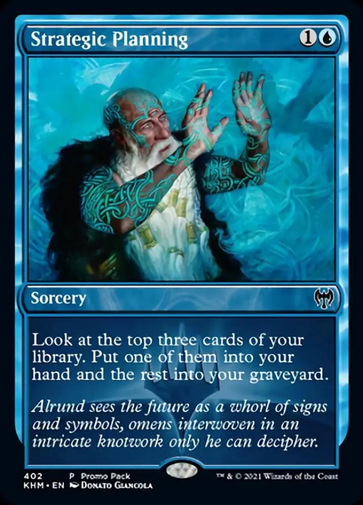 Strategic Planning (Promo Pack) [Kaldheim Promos] - MTG Single