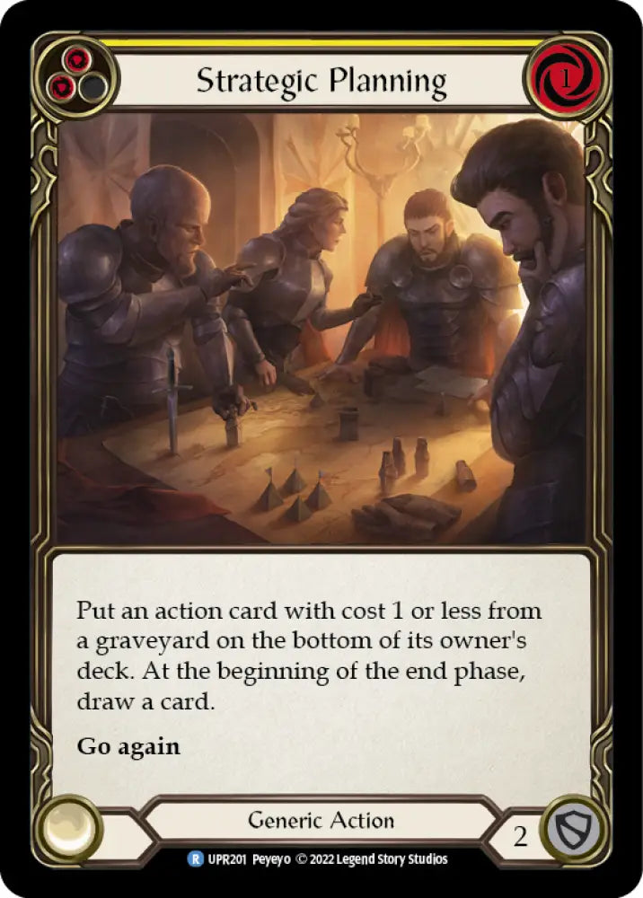 Strategic Planning (Yellow) [Uprising] - Flesh And Blood Single