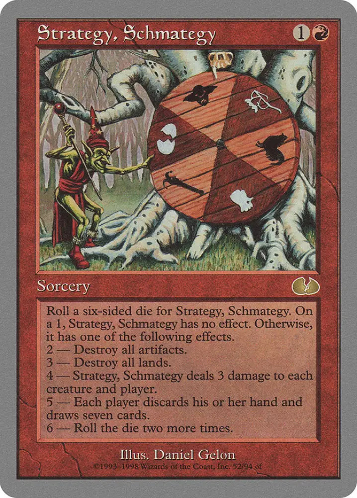 Strategy Schmategy [Unglued] - MTG Single
