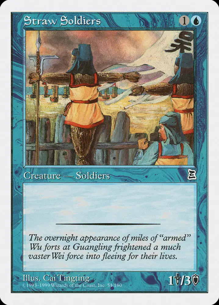 Straw Soldiers [Portal Three Kingdoms] - MTG Single