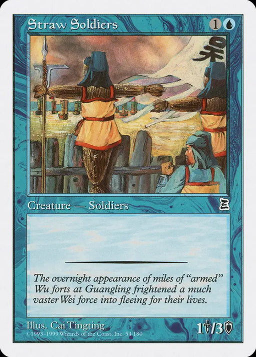 Straw Soldiers [Portal Three Kingdoms] - MTG Single