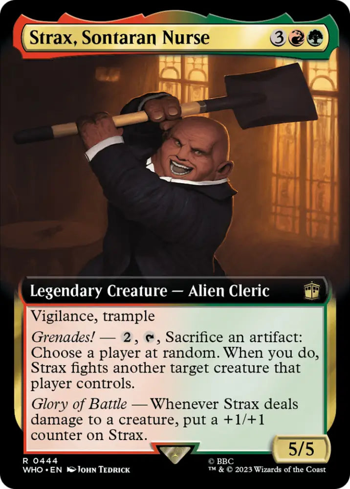 Strax Sontaran Nurse (Extended Art) [Doctor Who] - MTG Single