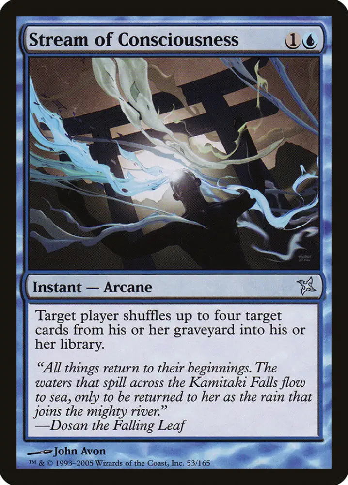 Stream of Consciousness [Betrayers of Kamigawa] - MTG Single