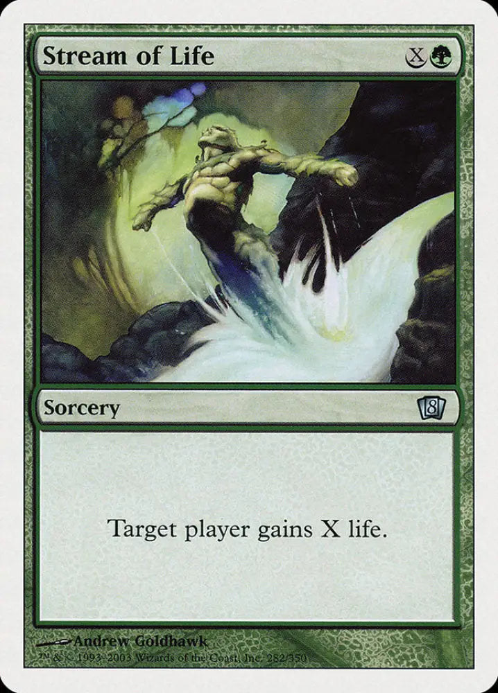Stream of Life (282) [Eighth Edition] - MTG Single