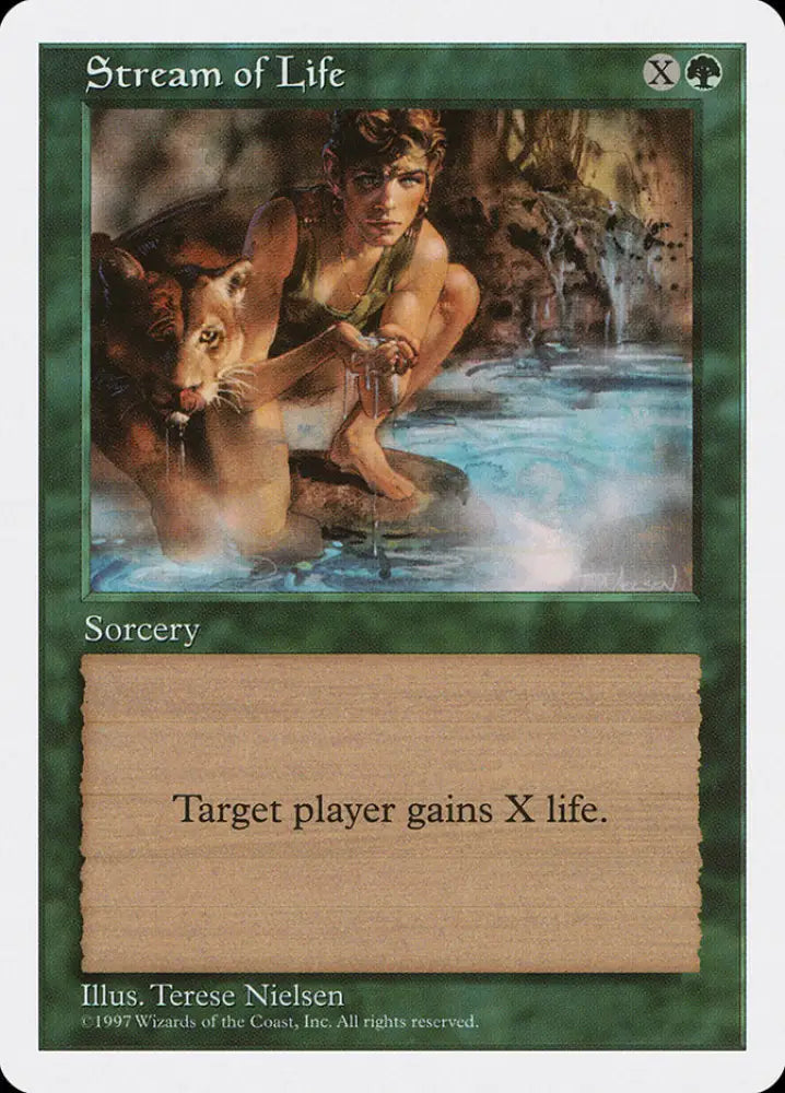 Stream of Life [Fifth Edition] - MTG Single