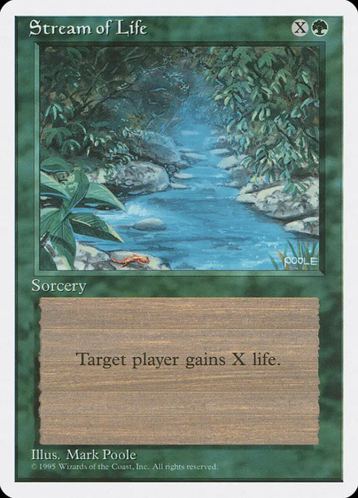 Stream of Life [Fourth Edition] - MTG Single