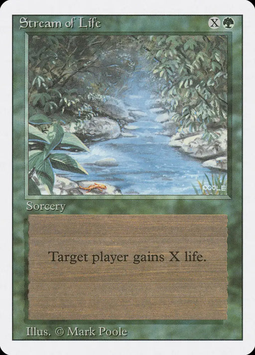 Stream of Life [Revised Edition] - MTG Single