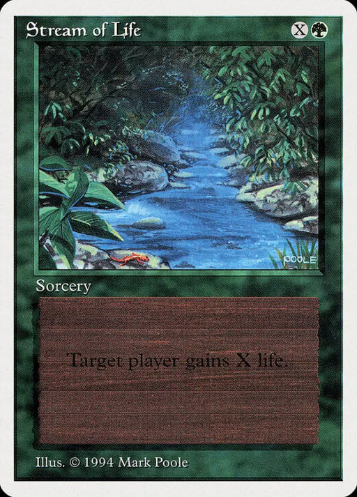 Stream of Life [Summer Magic / Edgar] - MTG Single