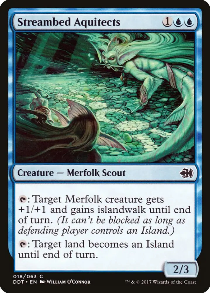Streambed Aquitects [Duel Decks: Merfolk vs. Goblins] - MTG Single