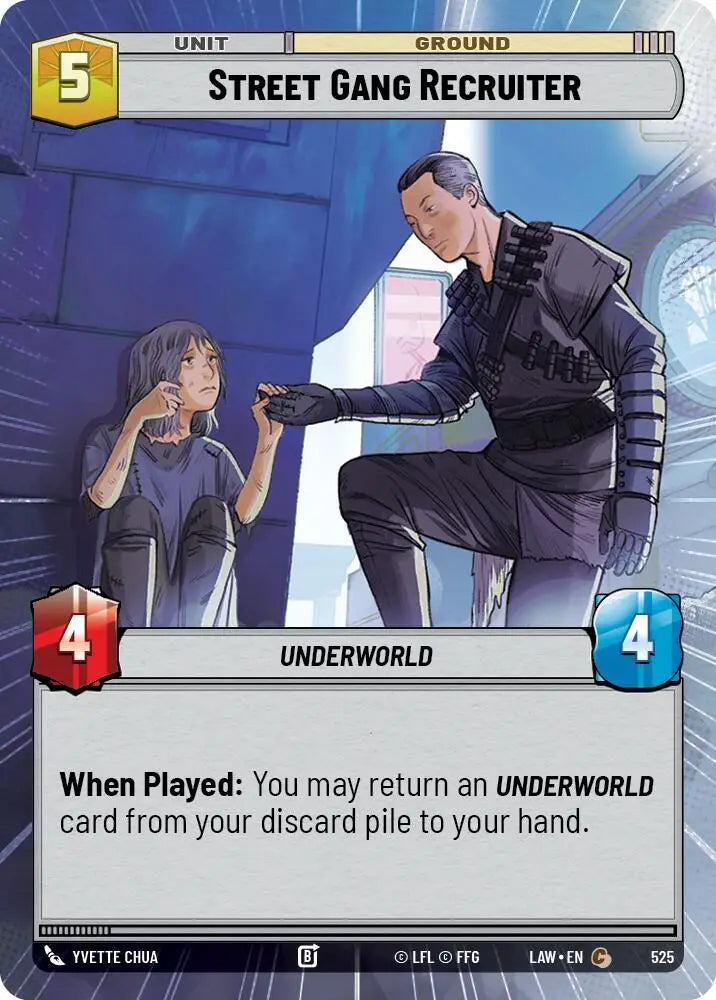 Street Gang Recruiter (Hyperspace) (525) [A Lawless Time]